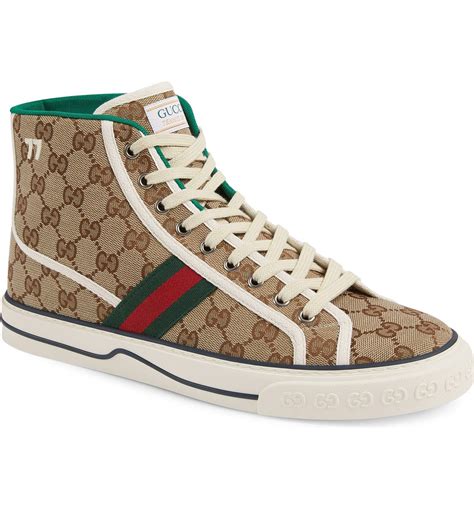 gucci 1977 high top|gucci tennis 1977 high top.